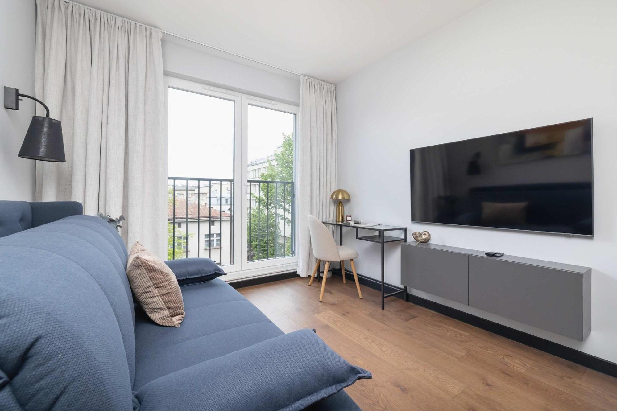 Apartamento Modern & Luxurious With Balcony & Parking Cracow By Renters Prestige Cracovia